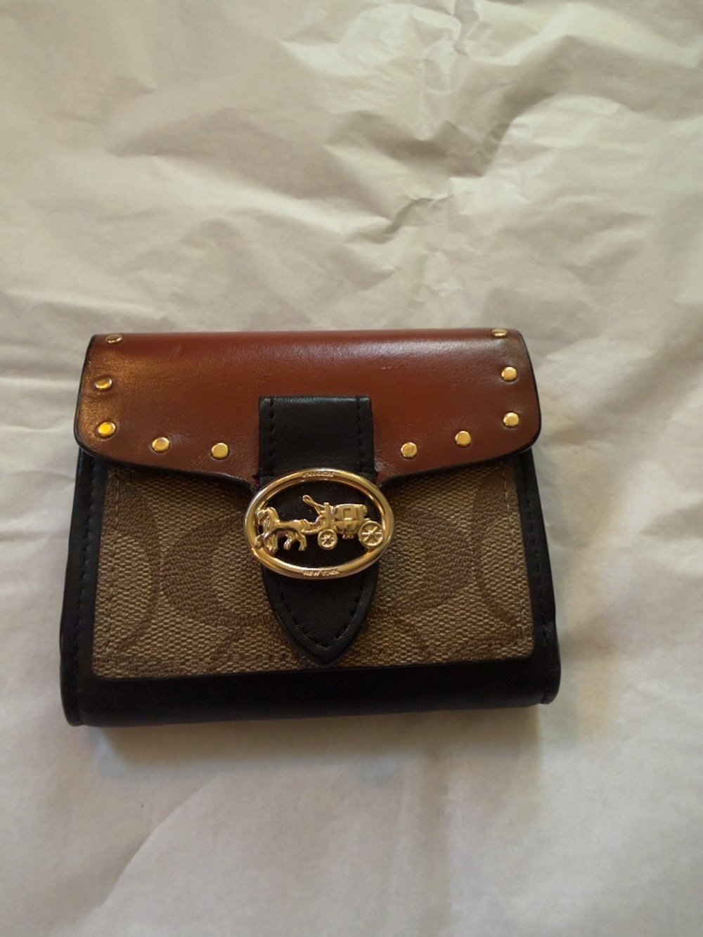 Coach Wallet Georgie Small Bi-Fold Women's Wallet
